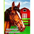 Caballos Libro Para Colorear Para Adultos: Libro de colorear para niños, niños y niñas, mascotas divertidas con hermosas ilustraciones para todas las