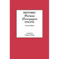 Historic German Newspapers Online. Second Edition