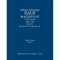 Magnificat in D major, BWV 243: Study score