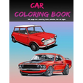 Car Coloring Book: 100 page car coloring book suitable for all ages