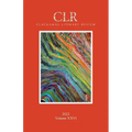 Clackamas Literary Review XXVI