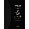 Rvr, Biblia de Estudio del Mensaje Profético Y Escatológico, Negro, Interior a DOS Colores, Con Índice