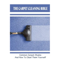 The Carpet Cleaning Bible: Common Carpet Stains And How To Clean Them Yourself: How To Clean Carpet