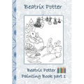 Beatrix Potter Painting Book Part 1: Colouring Book, coloring, crayons, coloured pencils colored, Children's books, children, adults, adult, grammar s