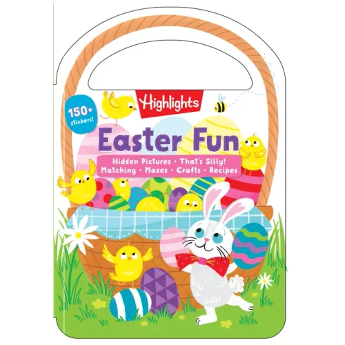 Easter Fun: Easter Fun (Carry and Play Activity Books) Easter Activity Book for Kids Ages 3-6 Featuring Matching Games, Kid-Friendly Recipes, Hidden P