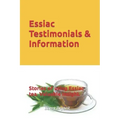 Essiac Testimonials & Info: People tell their stories of using Essiac herbal tea. Valuable Insight.