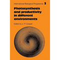 Photosynthesis and Productivity in Different Environments
