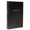 KJV, Pew Bible, Large Print, Hardcover, Black, Red Letter Edition