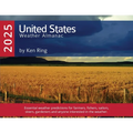 United States of America Weather Almanac 2025 (Paperback)