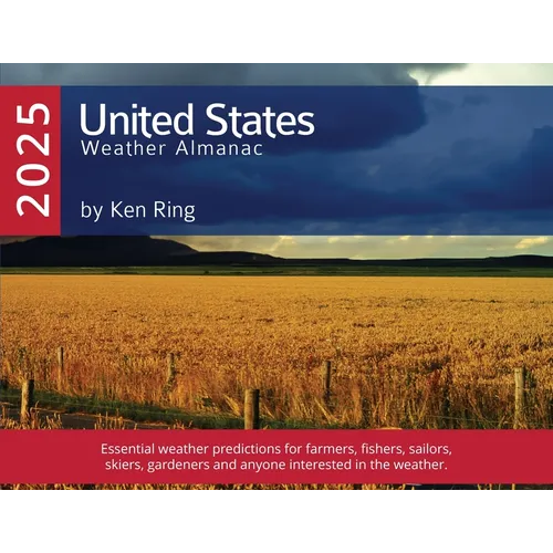United States of America Weather Almanac 2025 (Paperback)