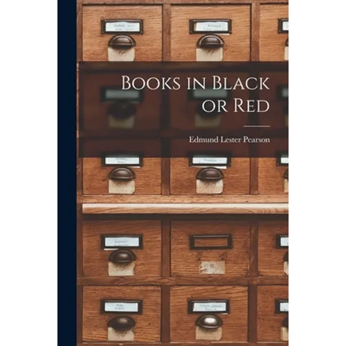 Books in Black or Red