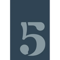 Five Year Journal: Blue on Blue