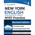 New York State Test Prep: Grade 4 English Language Arts Literacy (ELA) Practice Workbook and Full-length Online Assessments: NYST Study Guide