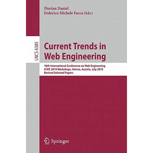 Current Trends in Web Engineering