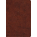 ESV Large Print Value Compact Bible (Trutone, Chestnut)