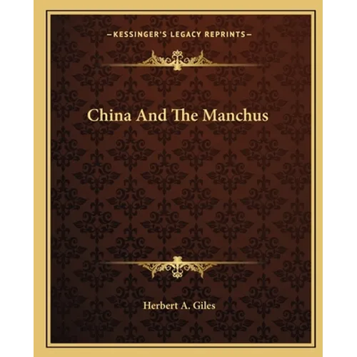 China And The Manchus