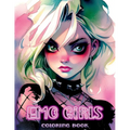 Emo Girls: Coloring Book