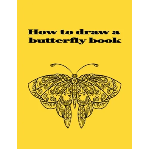 How to draw a butterfly book
