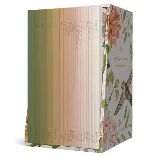 ESV Scripture Journal: New Testament Set (Artwork by Ruth Chou Simons) (Paperback)