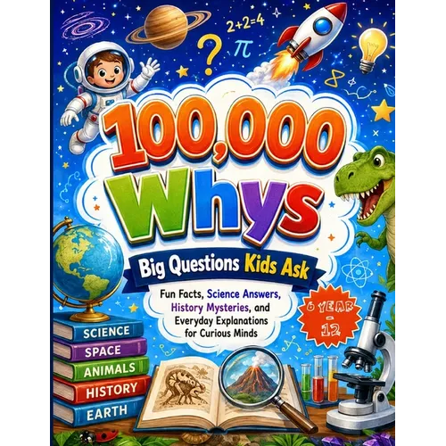100,000 Whys: Big Questions Kids Ask; Fun Facts, Science Answers, History Mysteries, and Everyday Explanations for Curious Minds