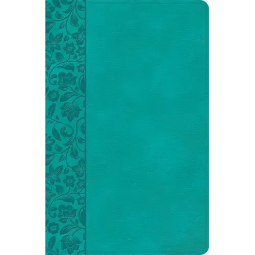 NASB Large Print Personal Size Reference Bible, Teal Leathertouch, Indexed