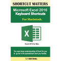 Microsoft Excel 2016 Keyboard Shortcuts For Macintosh