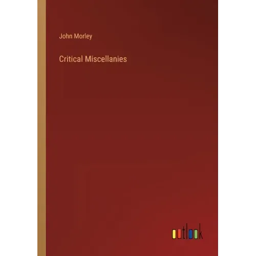 Critical Miscellanies