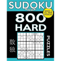 Sudoku Book 800 Hard Puzzles: Sudoku Puzzle Book With Only One Level of Difficulty