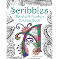 Scribbles: Alphabet and Numbers Coloring Book