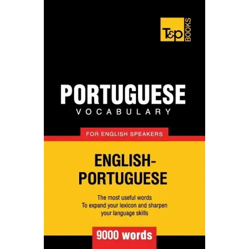 Portuguese vocabulary for English speakers - 9000 words