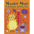 Monster Mania Coloring & Activity Fun: With 100+ Stickers & 25 Tattoos!