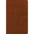 CSB Thinline Bible, Burnt Sienna Leathertouch