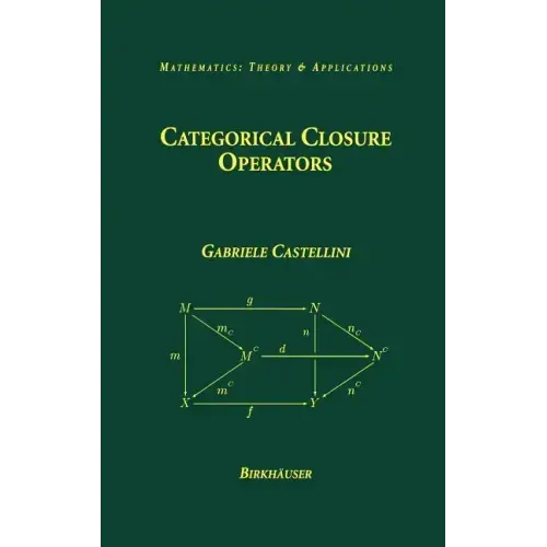 Categorical Closure Operators