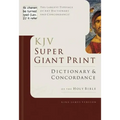 Super Giant Print Bible Dictionary and Concordance