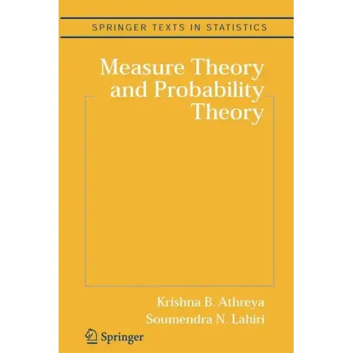 Measure Theory and Probability Theory