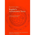 Selections from Kepler's Astronomia Nova