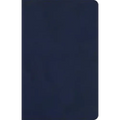 KJV Single-Column Compact Bible, Navy Leathertouch