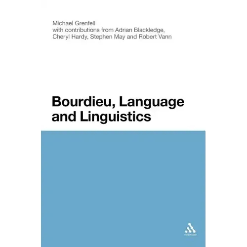 Bourdieu, Language and Linguistics