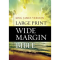 Large Print Wide Margin Bible-KJV