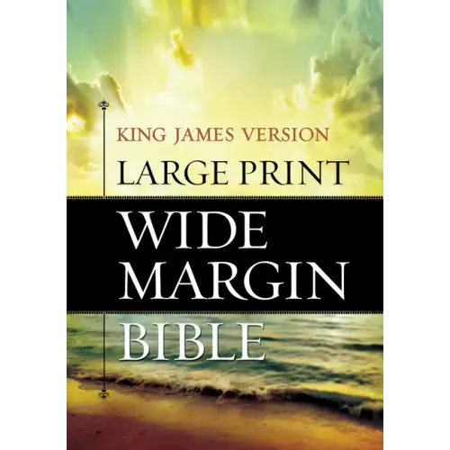 Large Print Wide Margin Bible-KJV