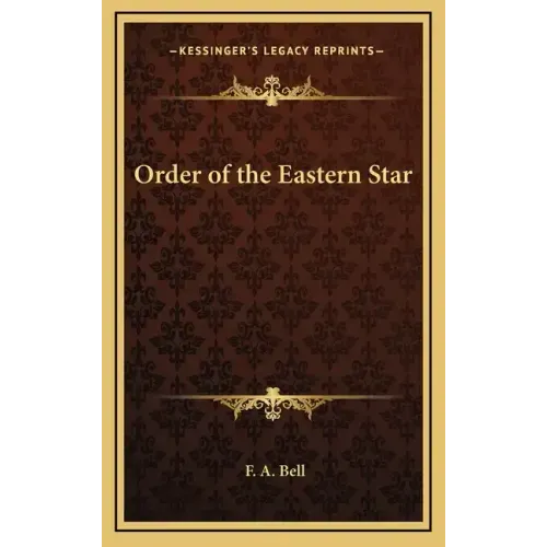 Order of the Eastern Star