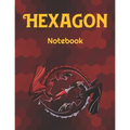 Hexagon Notebook: Hexagonal Graph Paper Notepad