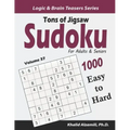 Tons of Jigsaw Sudoku for Adults & Seniors: 1000 Easy to Hard Puzzles