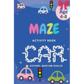 Maze Activity Book Car