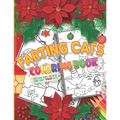Farting Cats Coloring Book For Christmas: Funny Xmas cats farting workbook for kids, teens & even adults, An activity book with inappropriate off-colo