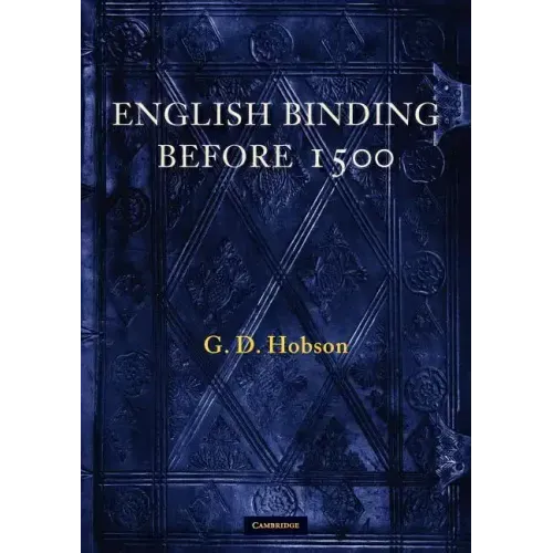 English Binding Before 1500
