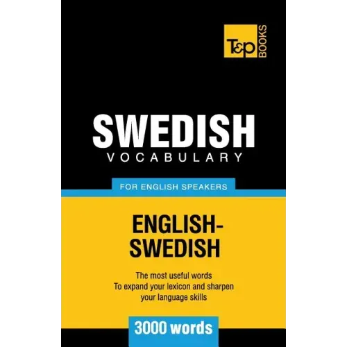 Swedish vocabulary for English speakers - 3000 words