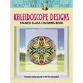 Creative Haven Kaleidoscope Designs Stained Glass Coloring Book