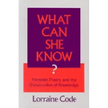 What Can She Know?