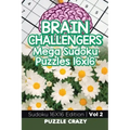 Brain Challengers Mega Sudoku Puzzles 16x16 Vol 2: Sudoku 16X16 Edition